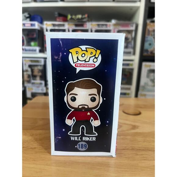 VAULTED Will Riker Funko Pop #189 Star Trek Next Generation TNG Television Show - Picture 2 of 6